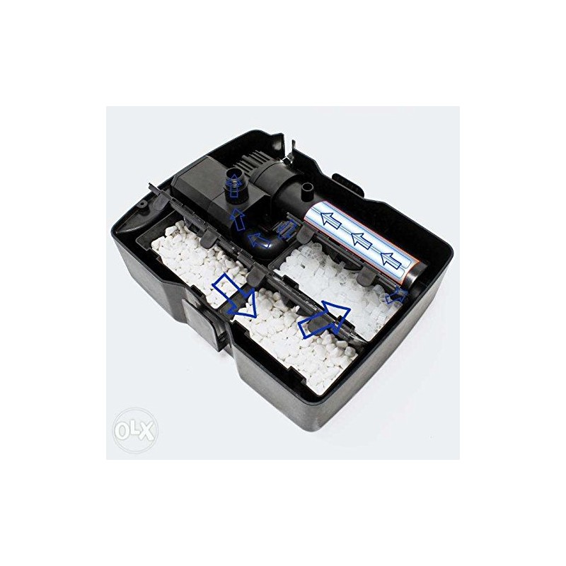 GRECH CUF-2511 11W Pond Pump, 396gph w/Fountain Heads