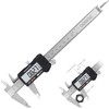 Vernier Calipers, 5.9 inches (150 mm) Digital LCD Display, Stainless