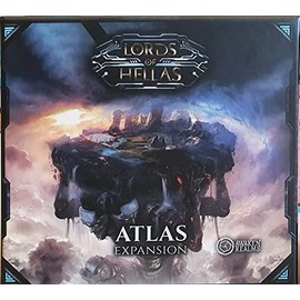 Lord of Hellas: Atlas Overload Expansion – Board Game Expansion by Awaken Realms 1-4 Players – 60-240 Minutes of Gameplay – Board Games for Game Night – Teens and Adults Ages 14+ - English Version