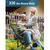 Docusvect Swivel Portable Camping Chair for Adults, Fast Setup, Lightweight