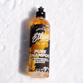 Ethos Pure Shampoo – Premium Car Wash Soap for Foam Cannons & Buckets | pH Neutral, Coating Safe, Streak-Free, Blood Orange Scent | Safe for Ceramic Coatings, Wax, PPF, Matte Finishes