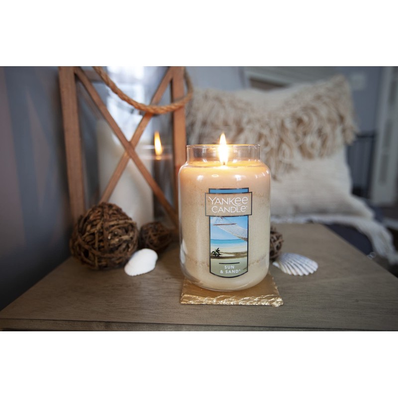 Yankee Candle Sun & Sand Scented, Classic 22oz Large Jar