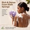 Esponja de red africana exfoliante para la ducha con bolsa
