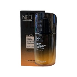 The Face Shop 더페이스샵 네오 클래식옴므 블랙 에센셜 80 올인원 트리트먼트 110ml The Face Shop Neo Classic Homme Black Essential 80 All-in-One Treatment 110ml