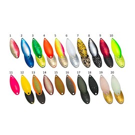 Forest MIU Trout blinker in 1.4 g | 2021 | Colour: 008 – Shiny Silver