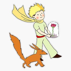 The Little Prince Bumper Sticker Vinyl Decal 5"