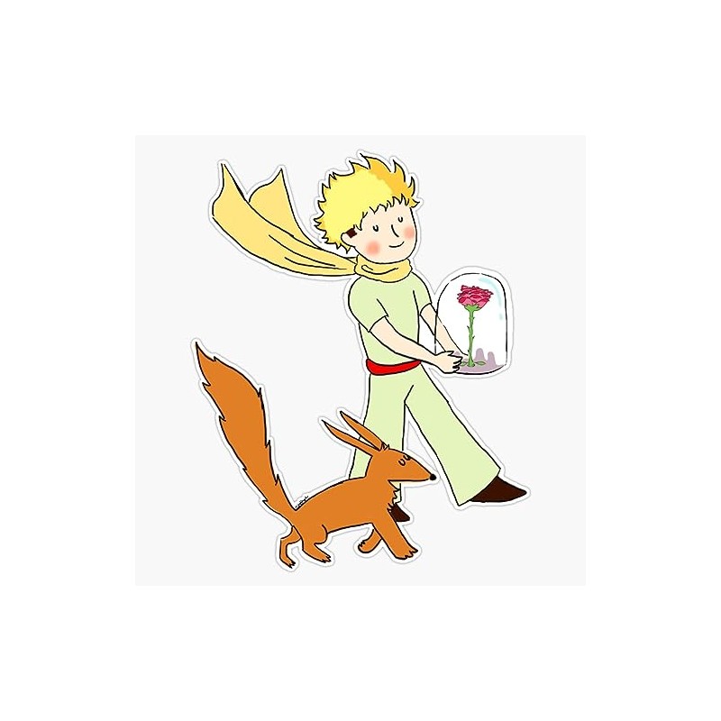The Little Prince Bumper Sticker Vinyl Decal 5"