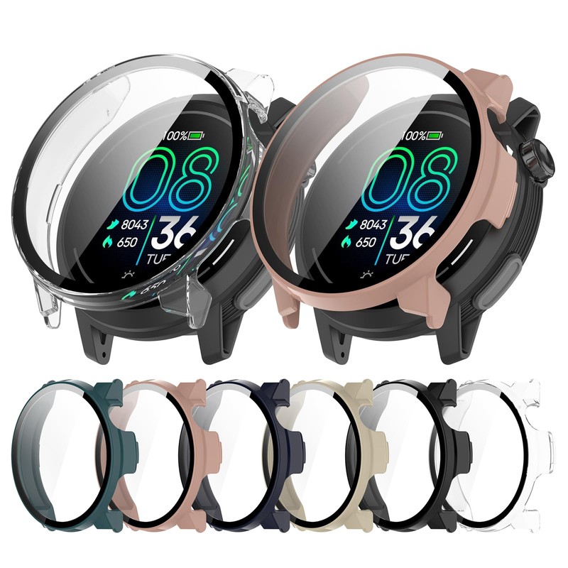 AWADUO Compatible with COROS PACE Pro Smartwatch Full Coverage PC