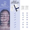 DENTISTSITY Teeth Whitening Strips - Professional Non-Peroxide Formula, 14-Day Treatment
