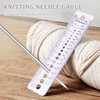2 pieces braid, ruler, DIY braided accessories, plastic ruler, measuring