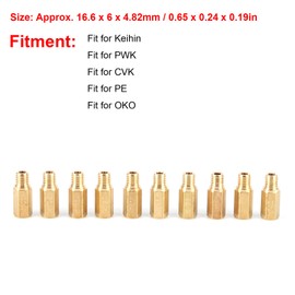 PWK Nozzle Main Nozzle Carburetor Nozzle Main Jet Kit Motorcycle Carburetor Accessories for PWK Type