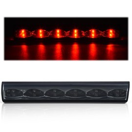 PIT66 LED 3rd Brake Light Compatible with Truck Cap Topper Leer Are Century LED Recessed Cargo Light Parking Light Third Brake Light Lamp AT-LED-36R Smoke