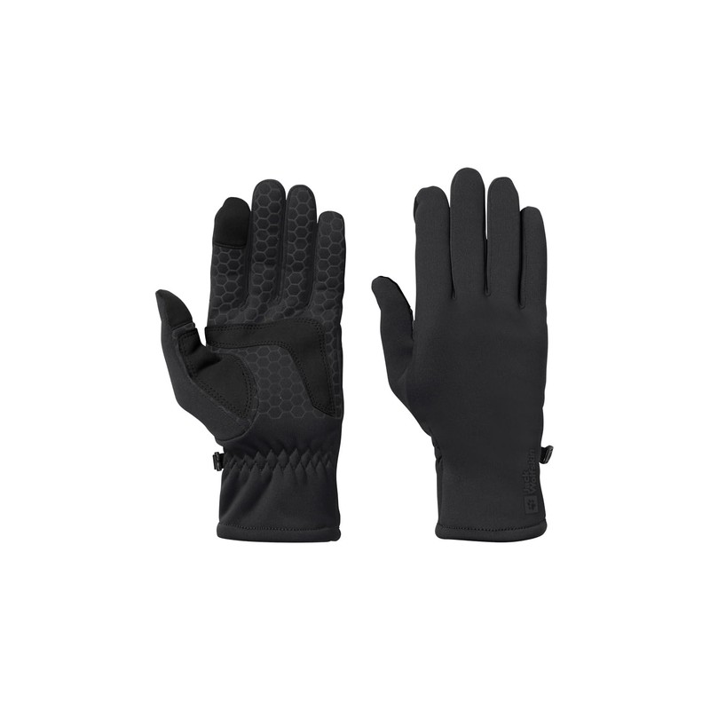 Jack Wolfskin Unisex All-rounder Gloves, Black, L EU