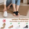 1 Pair Bunion Corrector Big Toe Straightener with Heel Strap