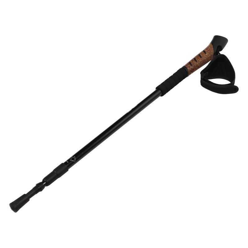 Outdoor Hiking Cane 3 Section Telescopic Walking Cane Adjustable Height