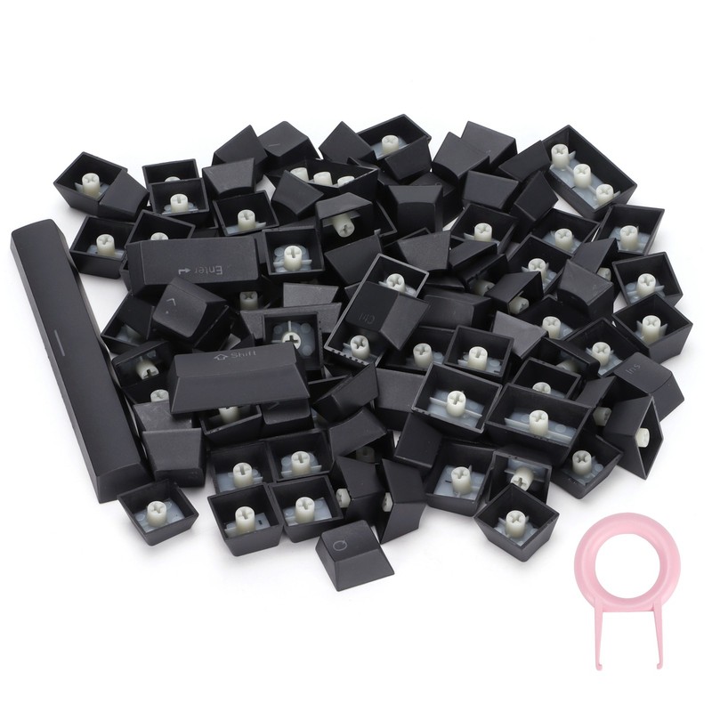 PBT Keycaps Ergonomic Design Oil Resistant Colorful 108 Key Video
