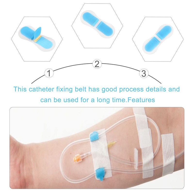 Healifty Catheter Stabilization Device Legband Holder Sticker Universal Fixing Bands
