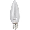 Yazawa C321240C_set Chandelier Bulbs, Clear, 40W, E12 Base, Set of 10