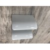 Tsnamay 2Pcs 1.97" White Arc Surface Pull,White Edge Pulls Furniture