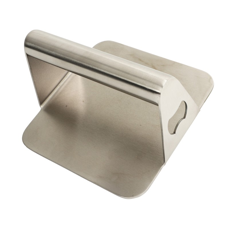 Burger Press Rectangular 304 Stainless Steel Burger Smasher Non Stick