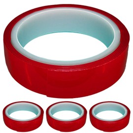 Electriduct 1 Inch Acrylic Heavy Duty Double Sided Mounting Tape - 5 Feet Roll (Pack of 3)