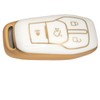 HEYEZQTY - Funda protectora de 4 botones sin llave para