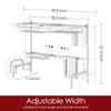 Sakugi Over The Sink Dish Drying Rack - Adjustable 2