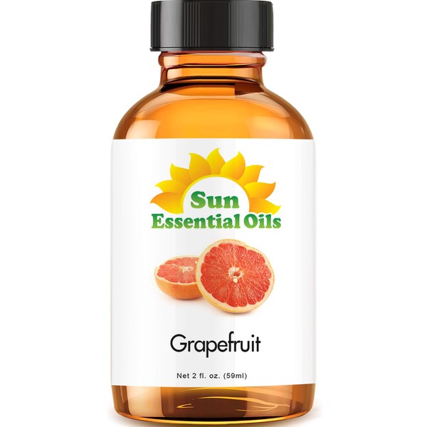 Sun Essential Oils 2oz - Grapefruit Essential Oil - 2 Fluid Ounces