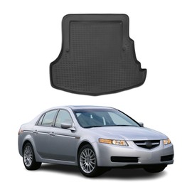 OMAC Cargo Mats Liner for Acura TL 2004-2008 Rear Trunk Waterproof TPE Black