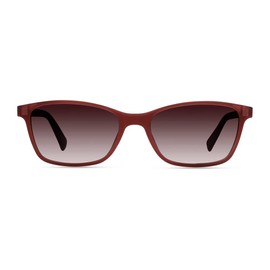 MODO & ECO Unisex Desna clip-on sunglasses, Burgundy / pink gradient