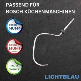 LICHTBLAU Dough Hook 00080060 080060 Bosch MUM4 MUM5 MUM Series 2