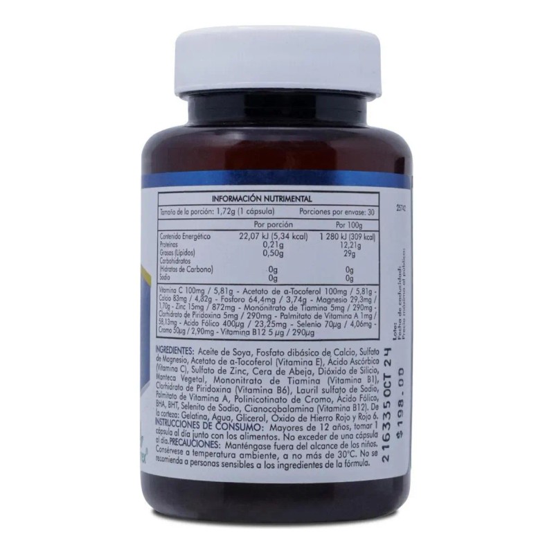 Vitrex Frasco Capsulas Naturex