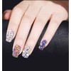 1000 Pieces SS20 5mm Flatback Rhinestones Clear Glasses Round Gems