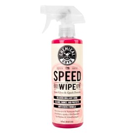 Chemical Guys WAC_202_16 Speed Wipe Quick Detailer, Safe for Cars, Trucks, SUVs, Motorcycles, RVs & More, 16 fl oz, Cherry Scent