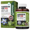 V Solution Flaxed Oil Plus 1000 180C Vegetable Omega 3