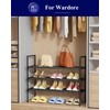 Kitsure Shoe Rack - 3-Tier Shoe Organizer, Shoe Rack for