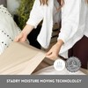 DreamFit DreamComfort Microfiber StaDry Technology Cooling Bed Sheets with Elastic