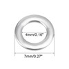 sourcing map 50 Pcs 4mm x 7mm x 0.8mm 304