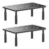 2 Packs Monitor Stand Riser,Height Adjustable Ergonomic Desktop Stand Riser