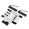 WeiSen Recessed LED Grille Light Bar Kit w/2pcs 6in Slim
