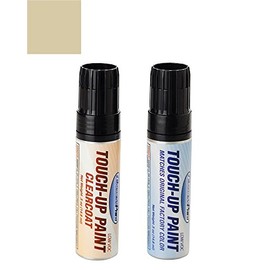 ColorRite Half-Ounce Jar for Nissan Pathfinder Automotive Touch-up Paint - Beige Metallic Clearcoat EV0 - All-Inclusive Package