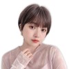 Bright Lara hf1875-FP-M Women's Bare Wig, Short Bob, Medical Wig,