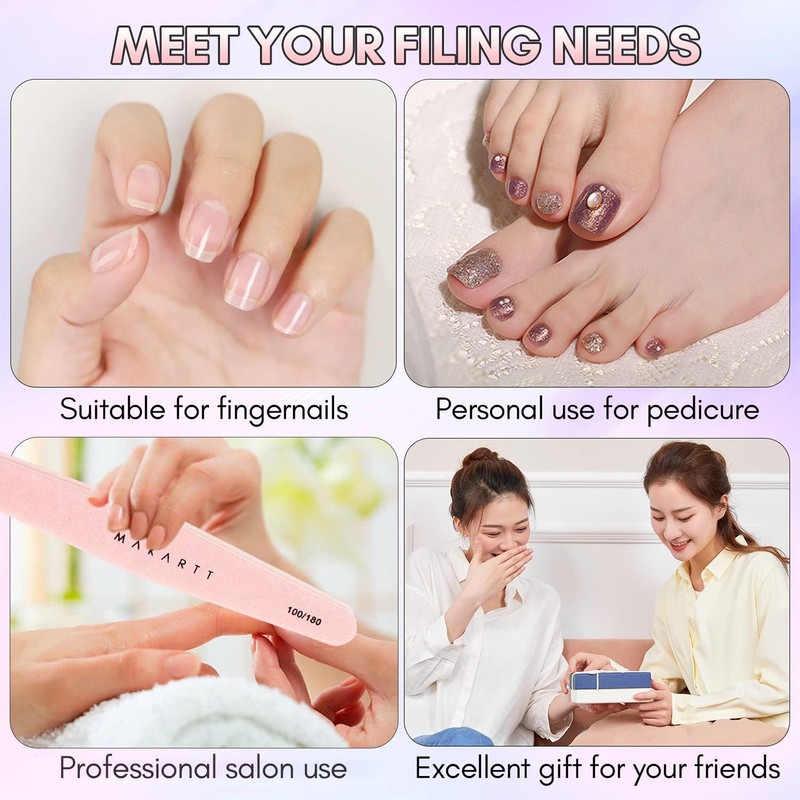 Makartt Nail Buffer Block 10pcs Nail Buffer and Shine Kit