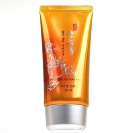 메이크업 베이스 겸용 한방 자외선 선 크림 70g Makeup Base Dual-Use Herbal UV Sun Cream 70g