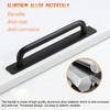 Self-Stick Instant Cabinet Drawer Handles Pulls - 2pcs Aluminum Alloy