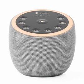 Hotmoon Hotmoon White Noise Machine, Sound Machine for Baby Adults with 40 High-Fidelity Sounds, 8 Colour Night Light, USB Power Supply, Sound Therapy with Timer for Sleeping Nursery Office Travel Gift