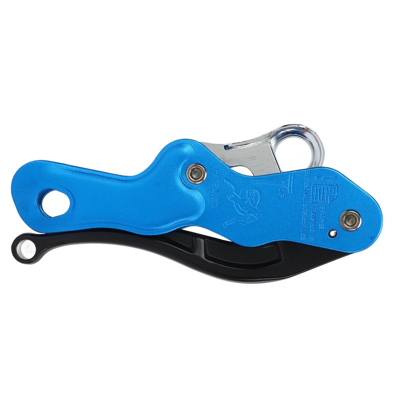 Self Braking Stop Descender Aluminium Alloy 150kg Bearing Capacity Hand