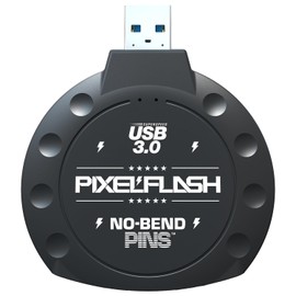 PixelFlash USB 3.0 No-Bend Pins CF Card Reader SuperSpeed Compact Flash Memory Adapter (PFUSB3CFRD)