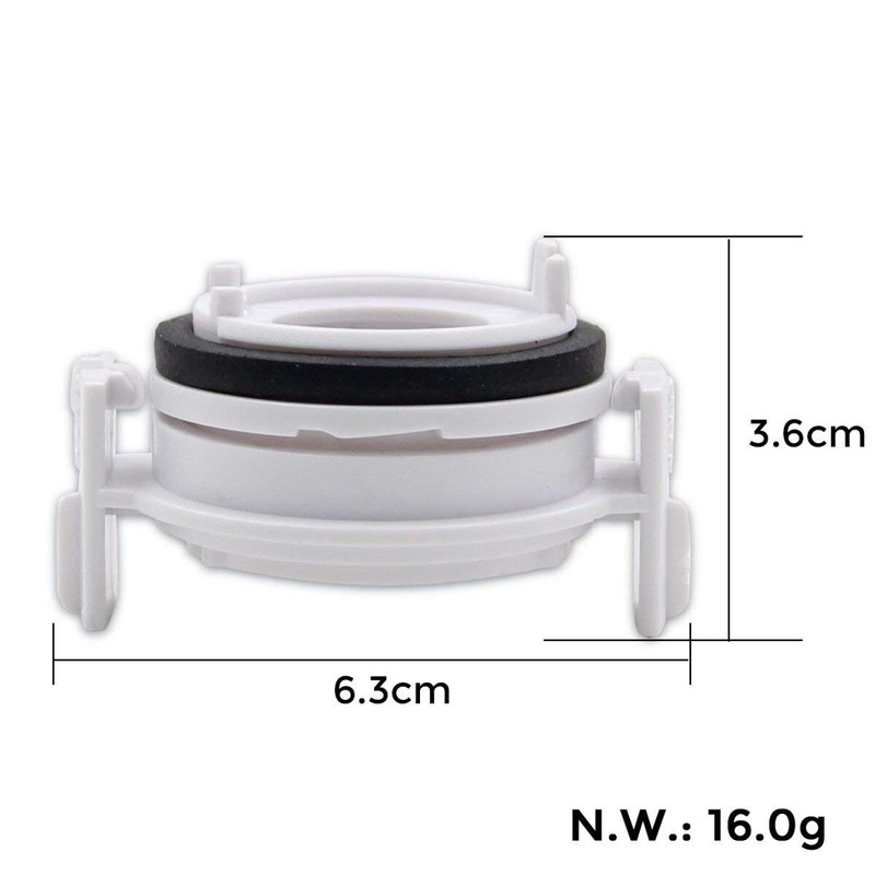 WinPower H7 Xenon Bulb Adapter Holder Clips Bracket Socket Support