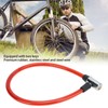 SPYMINNPOO Bicycle Lock Cable with Key Steel Wire Portable Cable